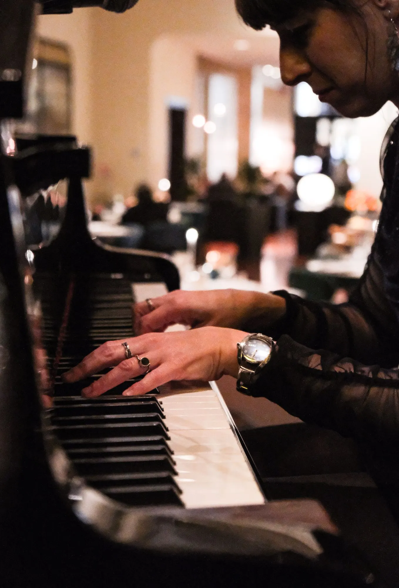 Marika Pontegavelli al pianoforte